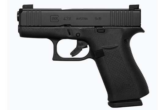 Glock G43X Gen 5 9mm Luger Black Frame