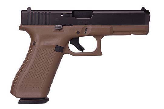 Glock G17 Gen 5 9mm Luger Flat Dark Earth Cerakote Frame