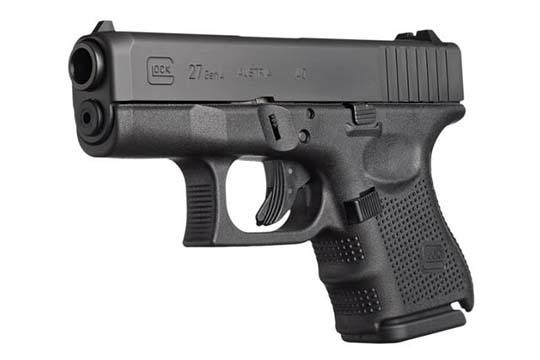 Glock G27 Gen 4 .40 S&W Black Frame