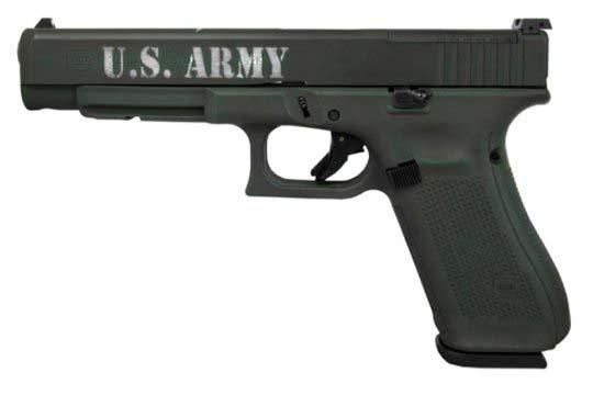Glock G34 Gen 5 MOS 9mm Luger OD Green Cerakote Frame