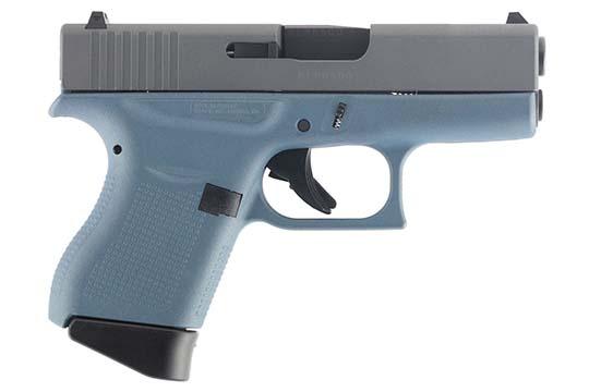 Glock G43 Gen 5 9mm Luger Blue Titanium Cerakote Frame
