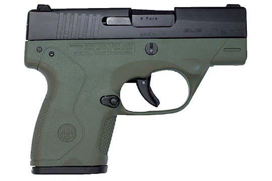 Beretta BU9 Nano OD Green 9mm luger   Semi Auto Pistols BRTTA-GYB94K6Z 82442604527