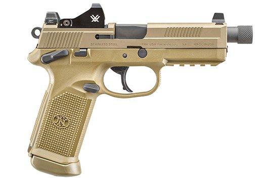 FN America FNX Tactical .45 ACP   Semi Auto Pistols FNMRC-46BN38NB 8457347012373