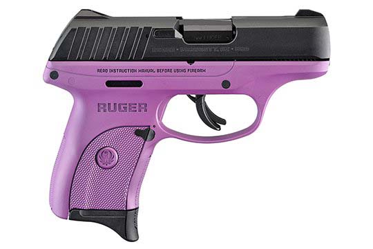 Ruger EC9s Standard 9mm Luger Purple Cerakote Frame