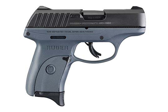 Ruger EC9s Standard 9mm Luger Colbalt Kinetic Slate Cerakote Frame