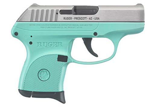 Ruger LCP Standard .380 ACP Turquoise Frame