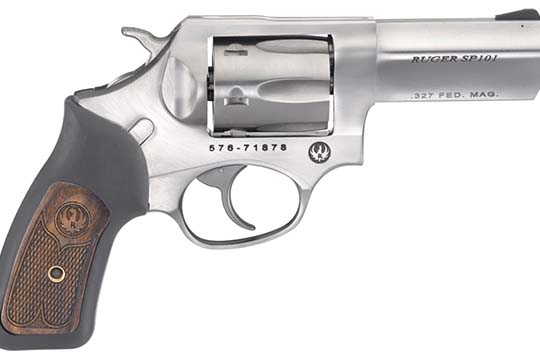 Ruger SP101 Standard .327 Federal Magnum Satin Stainless Frame