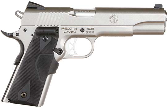 Ruger SR1911 Full-Size .45 ACP Low-Glare Stainless Frame