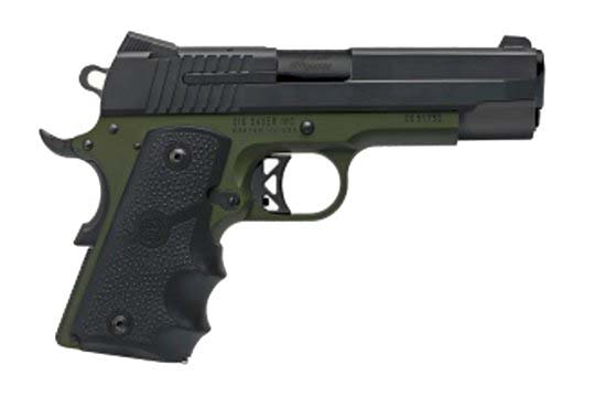 Sig Sauer 1911 Compact C3 .45 ACP Army Green Anodized Frame