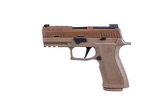 Sig Sauer P320 X-Carry 9mm Luger Coyote Brown PVD Frame