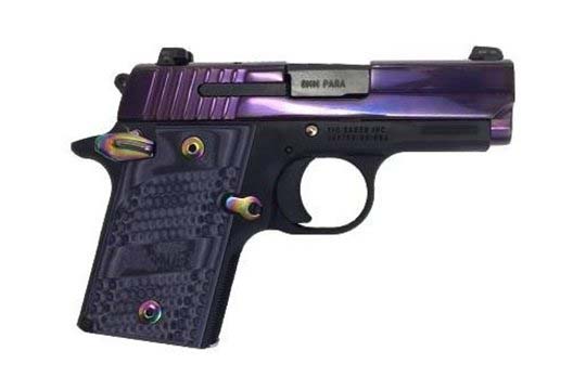 Sig Sauer P938 Purple 9mm Luger Nitron Frame