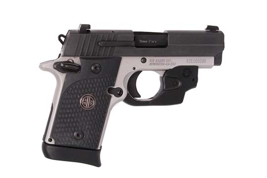 Sig Sauer P938 Reverse Two Tone 9mm Luger Gray PVD Frame