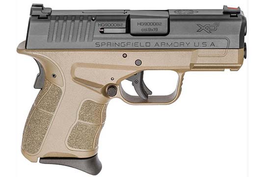Springfield Armory XD-S Mod.2 9mm Luger Flat Dark Earth Frame