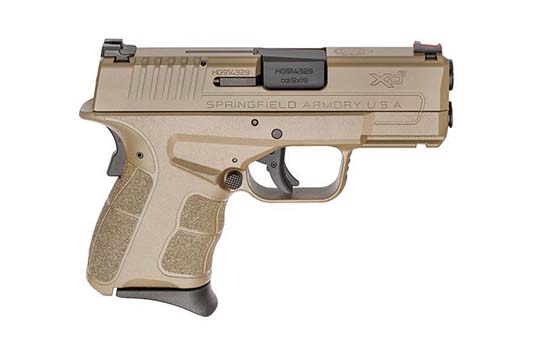 Springfield Armory XD-S Mod.2 9mm Luger Flat Dark Earth Frame