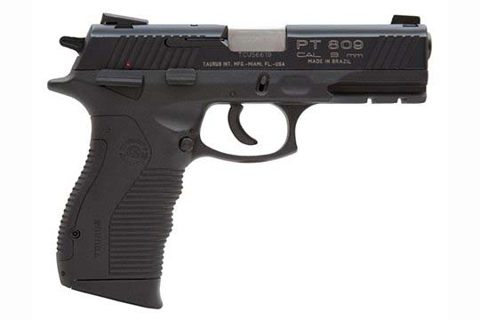 Taurus 809  9mm Luger (9x19 Para)  Semi Auto Pistol UPC 725327604549