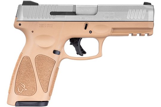 Taurus G3 Two Tone  9mm Luger Tan Frame