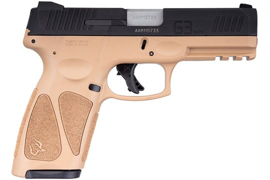 Taurus G3 Two Tone  9mm Luger Tan Frame