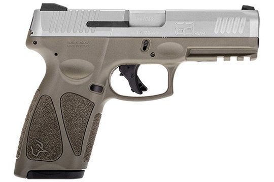 Taurus G3 Two Tone 9mm luger OD Green Frame