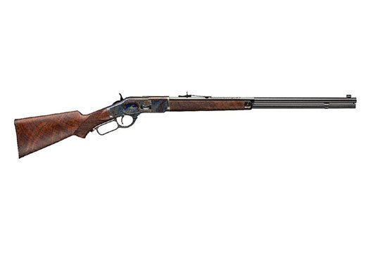 Winchester 1873 Deluxe Sporting .45 Colt POLISHED BLUE/COLOR CASE HARDENED  UPC 048702015878